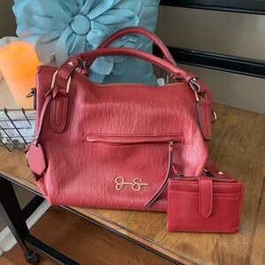 Jessica Simpson purse & wallet set